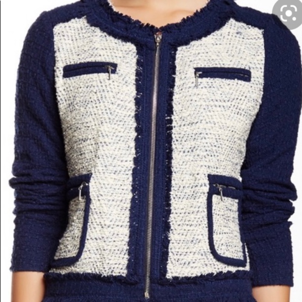 Rebbeca Taylor Tweed Blazer Jacket